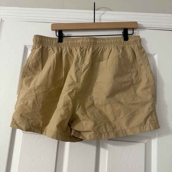 Urban Outfitters Standard Cloth Khaki Elastic Waist Shorts XL - Picture 4 of 7